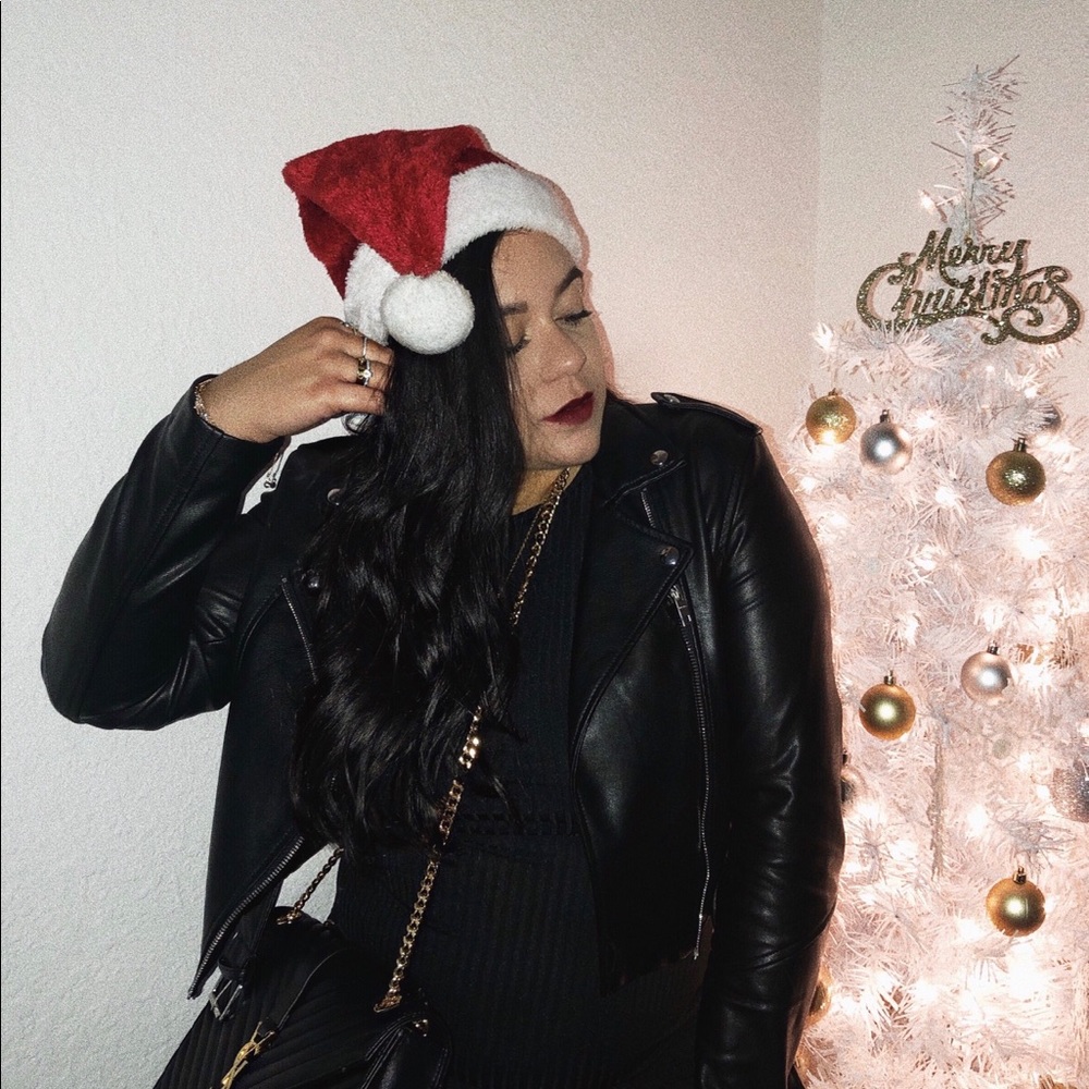 Black dress with a cut out back